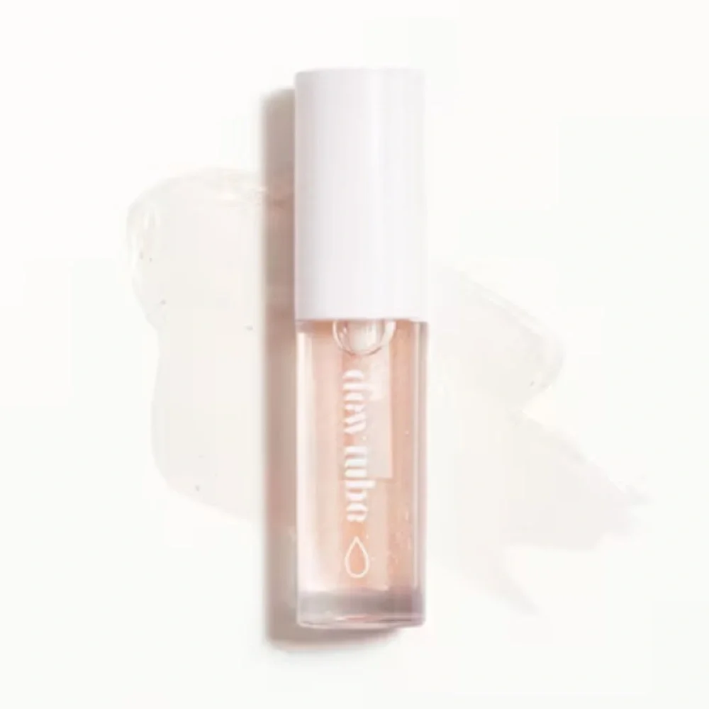 💎 DEW TUBE Hydrating Lip Gloss Deluxe Travel Mini Size New In Box